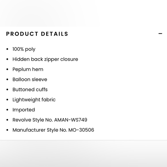 EUC Amanda Uprichard ivory peplum blouse - Picture 6 of 9